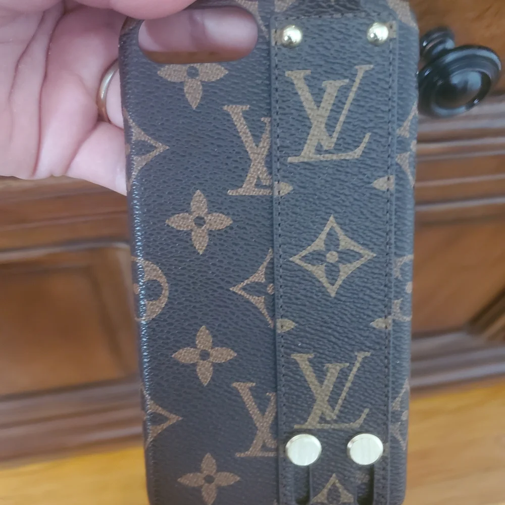 Brown and Gold Decorative Case